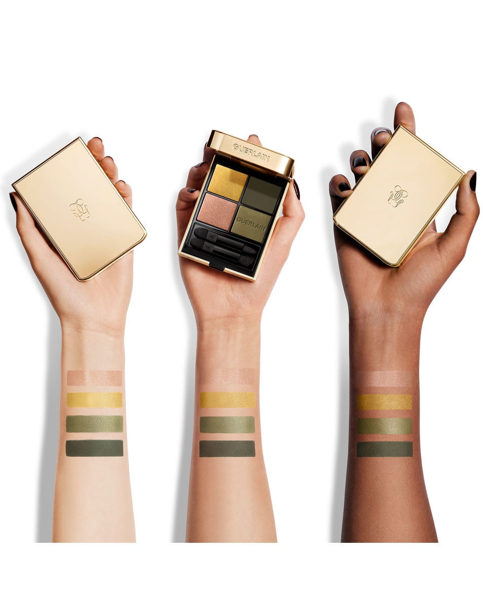 GUERLAIN OMBRES G Ombres à paupières 4 couleurs 870 Emerald Feather 5