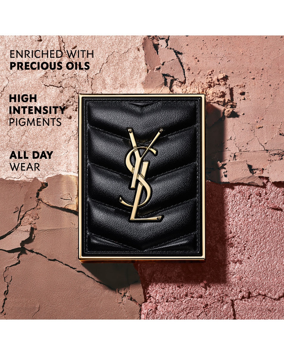 YVES SAINT LAURENT Couture Mini Clutch Palette De Fards à Paupières Majestic Riad 5