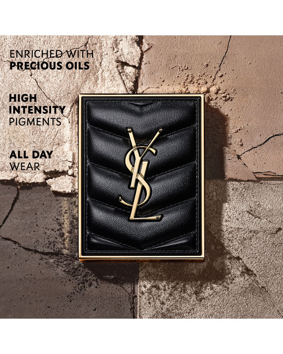 YVES SAINT LAURENT Couture Mini Clutch Palette De Fards à Paupières Captivating Dunes 5