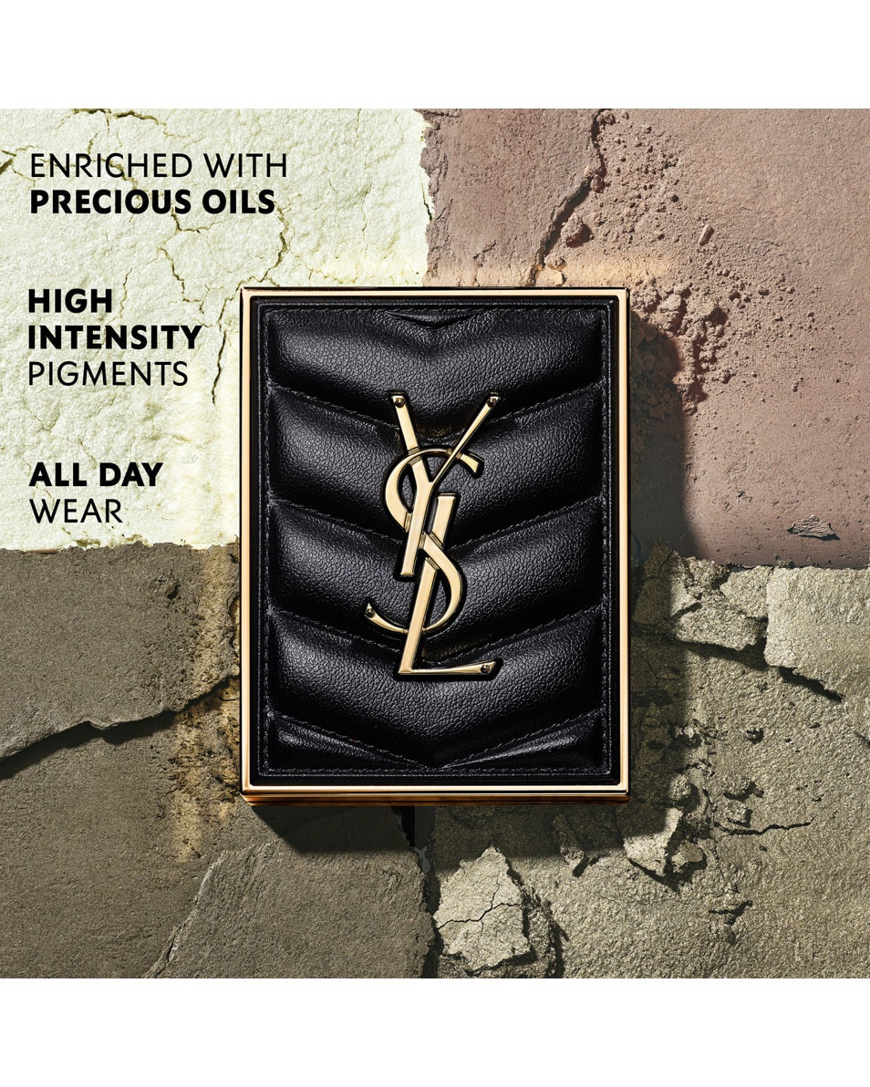 YVES SAINT LAURENT Couture Mini Clutch Palette De Fards à Paupières Unexplored Garden 5