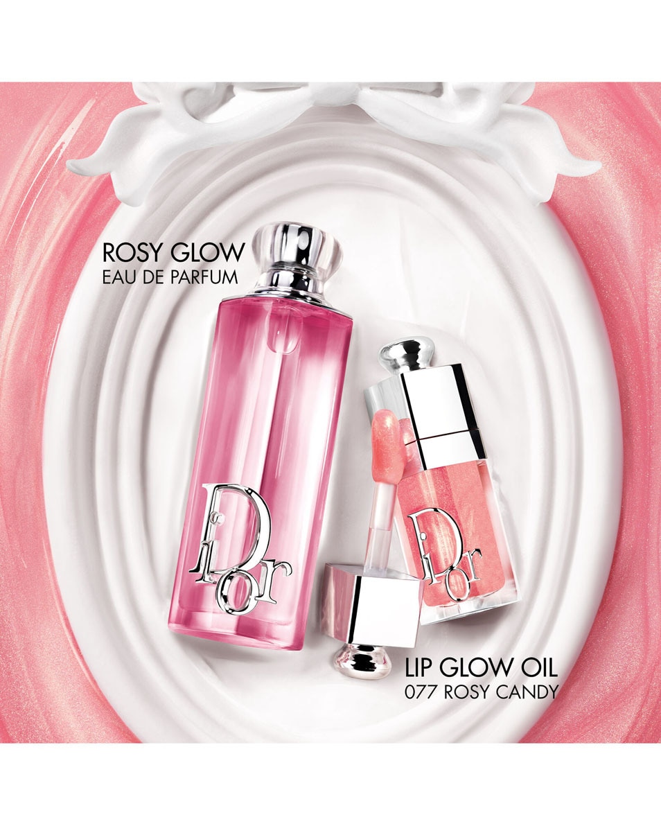 DIOR Dior Addict Lip Glow Oil Huile à lèvres hydratante 24h - 3 finis ultra-brillants 077 Rosy Candy - Sparkly 5