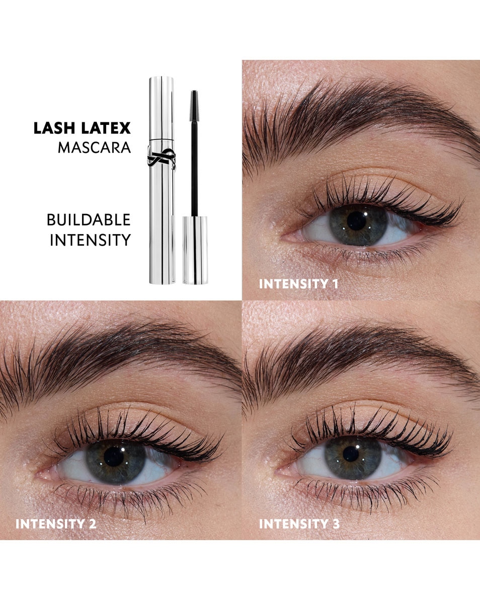 YVES SAINT LAURENT Lash Latex Mascara - Allonge Et Recourbe Les Cils - Tenue Longue Durée - Sculpted Black Black 5