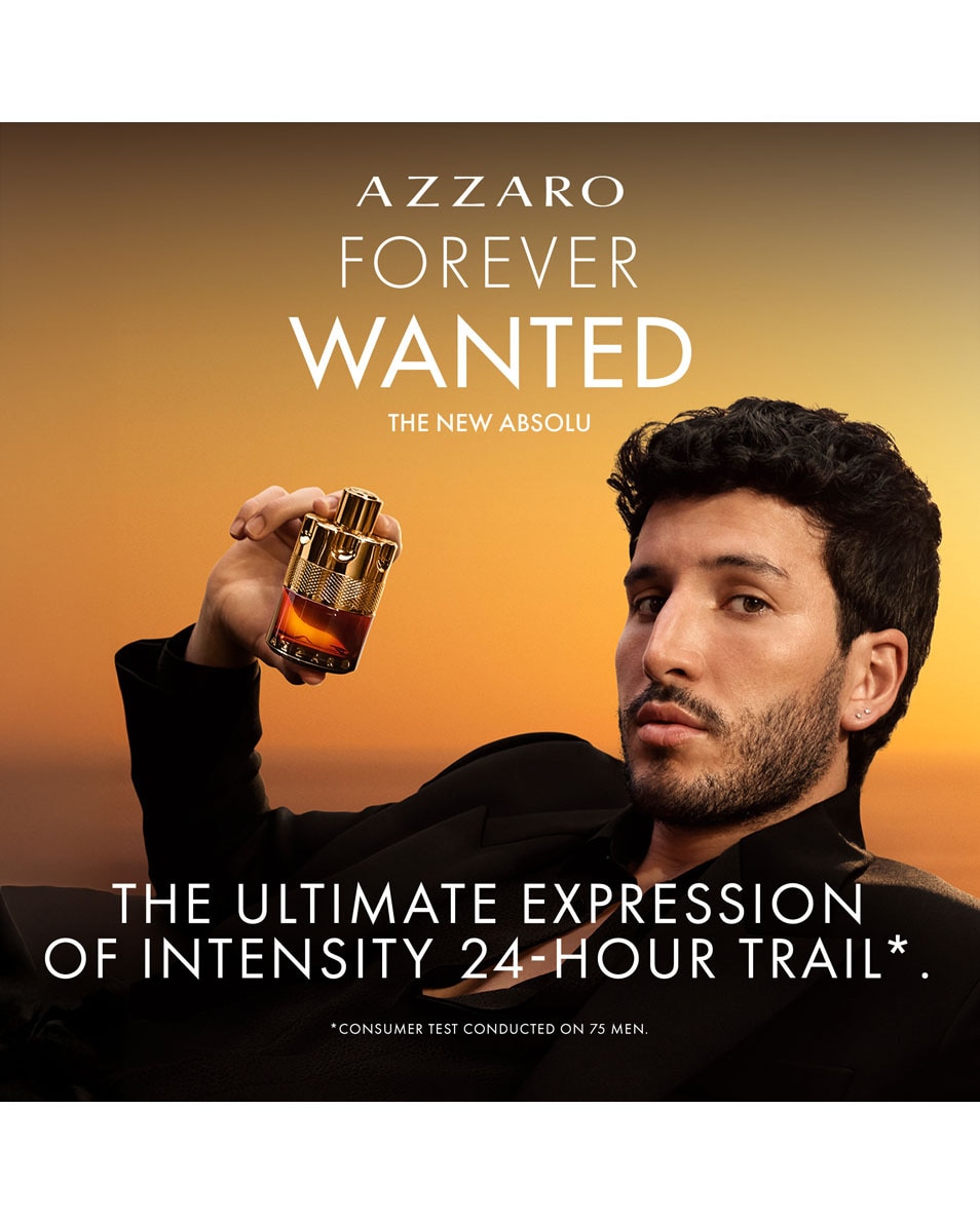 AZZARO Forever Wanted Absolu Eau De Parfum Ambré Boisé Pour Hommes 100 ML 5