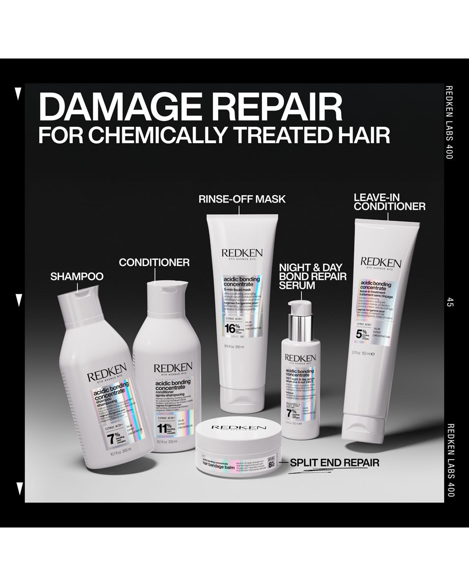 REDKEN Acidic Bonding Concentrate Hair bandage balm - pour les pointes abîmées et fourchues 75 ML 5