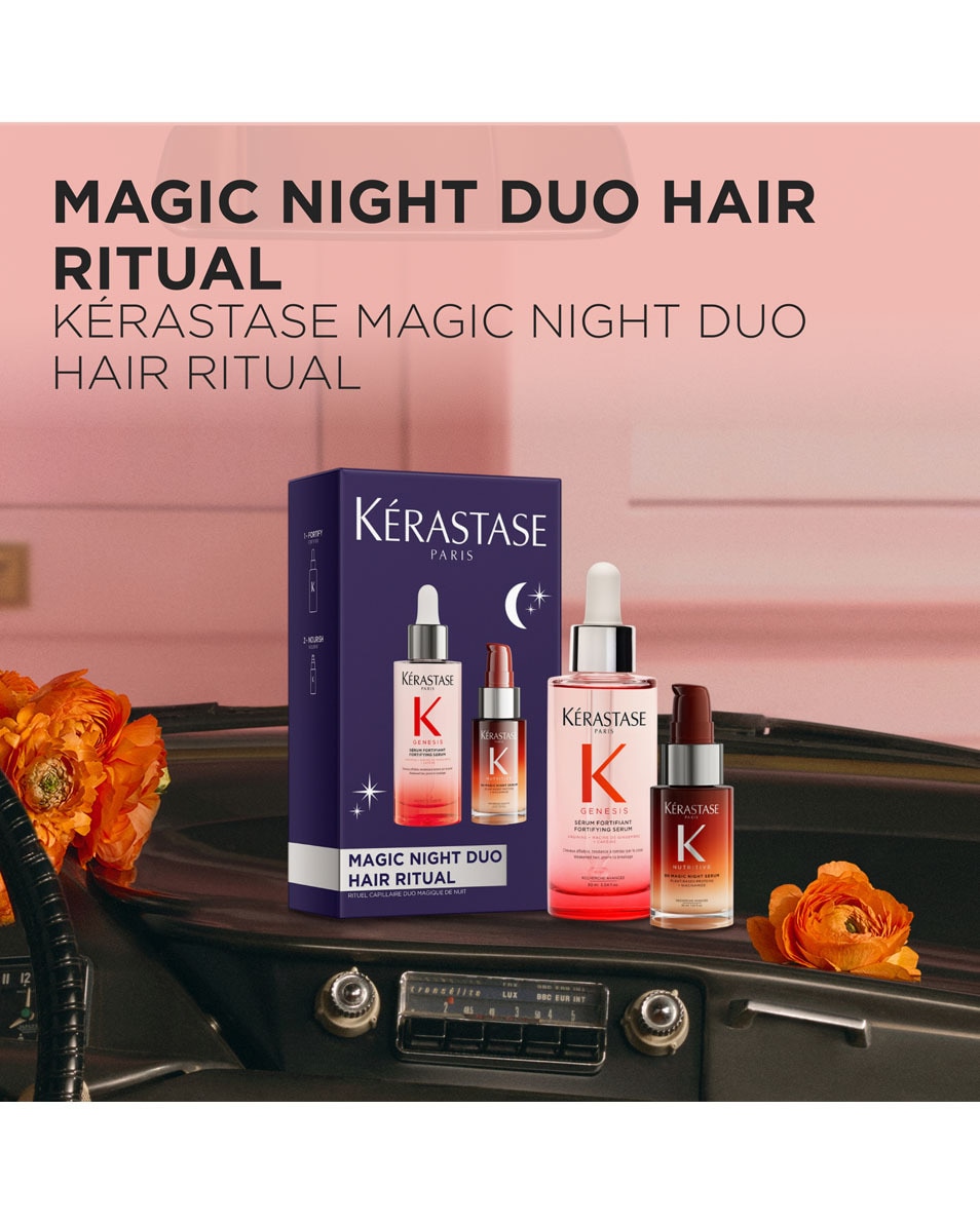 KÉRASTASE Genesis Magic Night Duo Lenteset Coffret Printemps – Action anti-chute et nutrition 2 ST 5