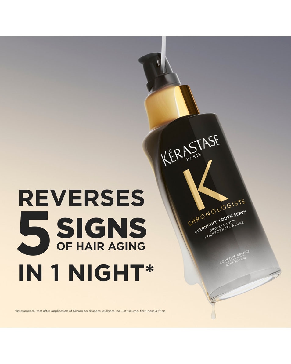 KÉRASTASE Chronologiste Overnight Youth Serum Overnight Youth Serum - Pour cheveux fragilisés 90 ML 5