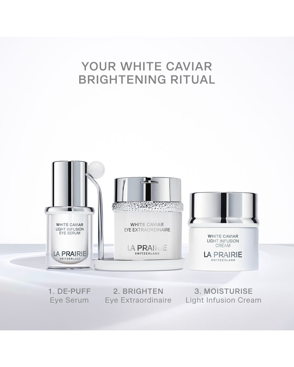 LA PRAIRIE WHITE CAVIAR LIGHT INFUSION SÉRUM YEUX 15 ML 5