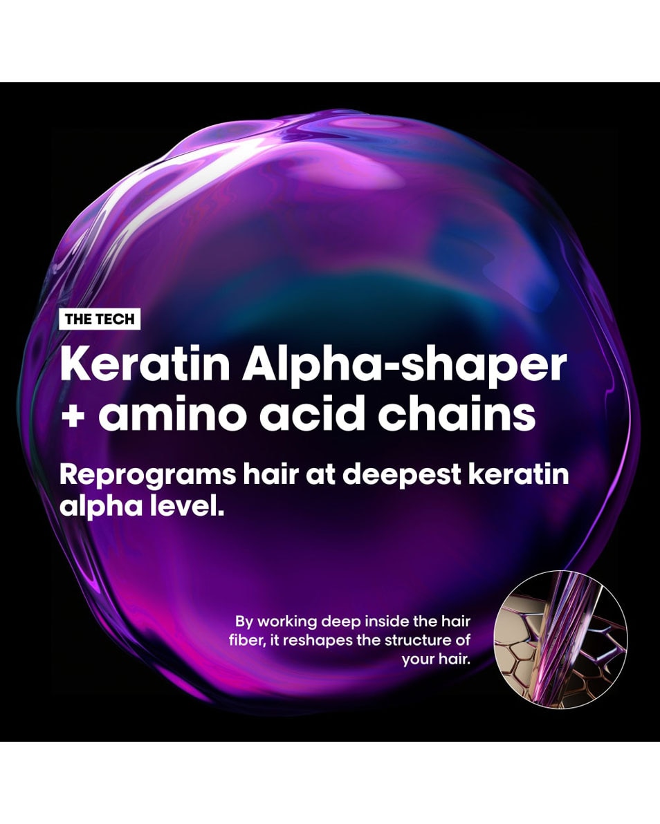 L'OREAL PROFESSIONNEL Keratin Alpha Sleek Smooth Transformer - Soin lissant 200 ML 5