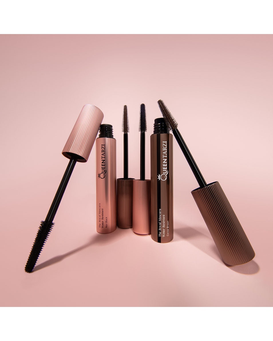 QUEEN TARZI Royal Mascara Water Resistant Duo Set 2 ST 5