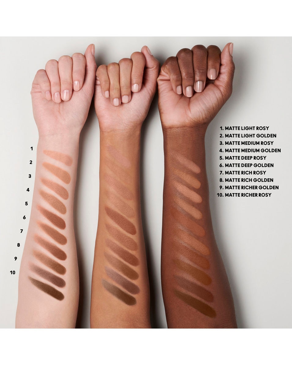 M.A.C Skinfinish Sunstruck Bronzer Poudre bronzante longue tenue Matte Light Rosy 5