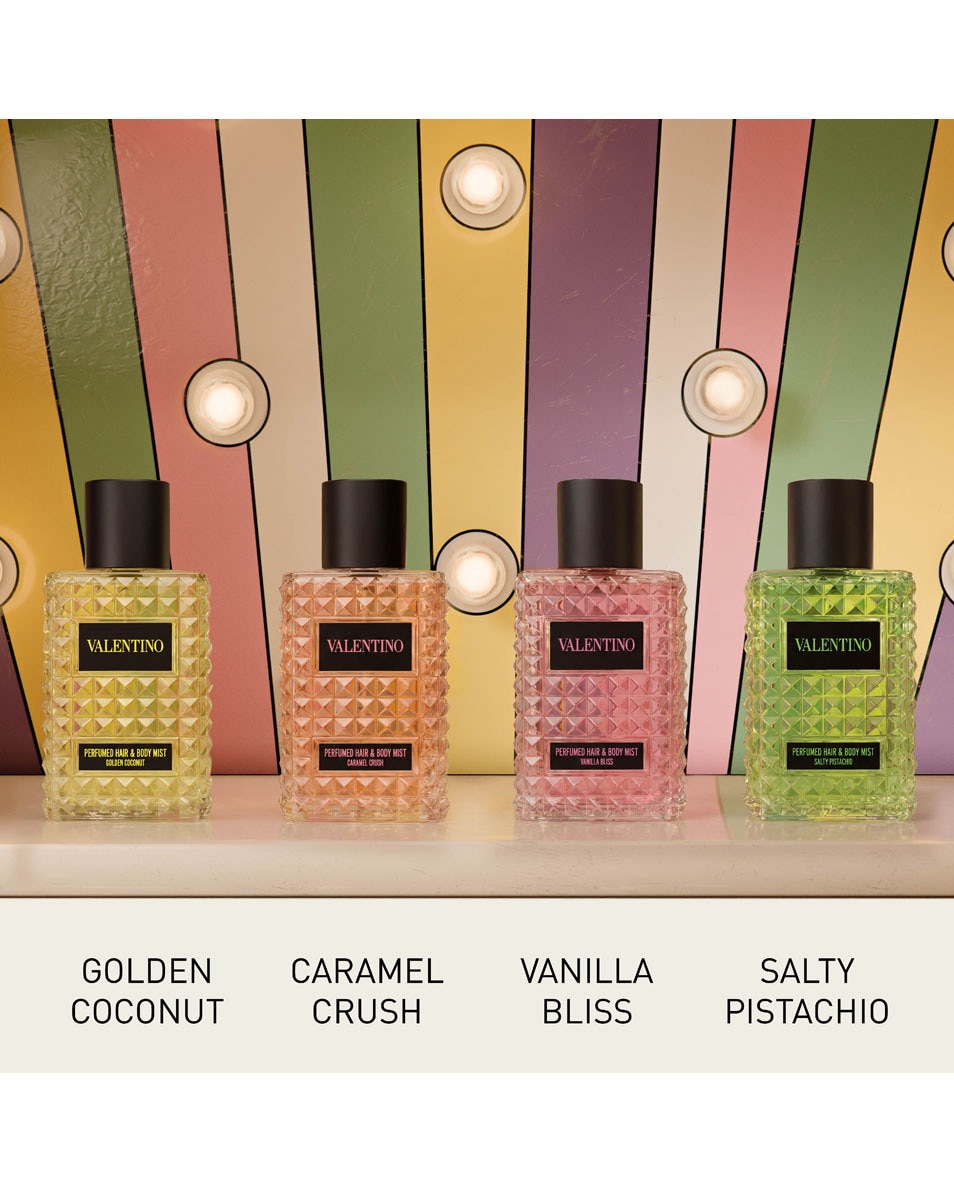 VALENTINO Born in Roma Golden Coconut Hair And Body Mist – Parfum Floral À La Noix De Coco Pour Femmes 100 ML 5