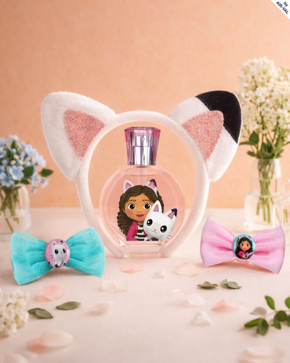 DISNEY GABBY'S DOLLHOUSE Gabby's Dollhouse Coffret Cadeau avec Eau de Toilette 50 ml, bandeau et accessoires pour cheveux 3 ST 3