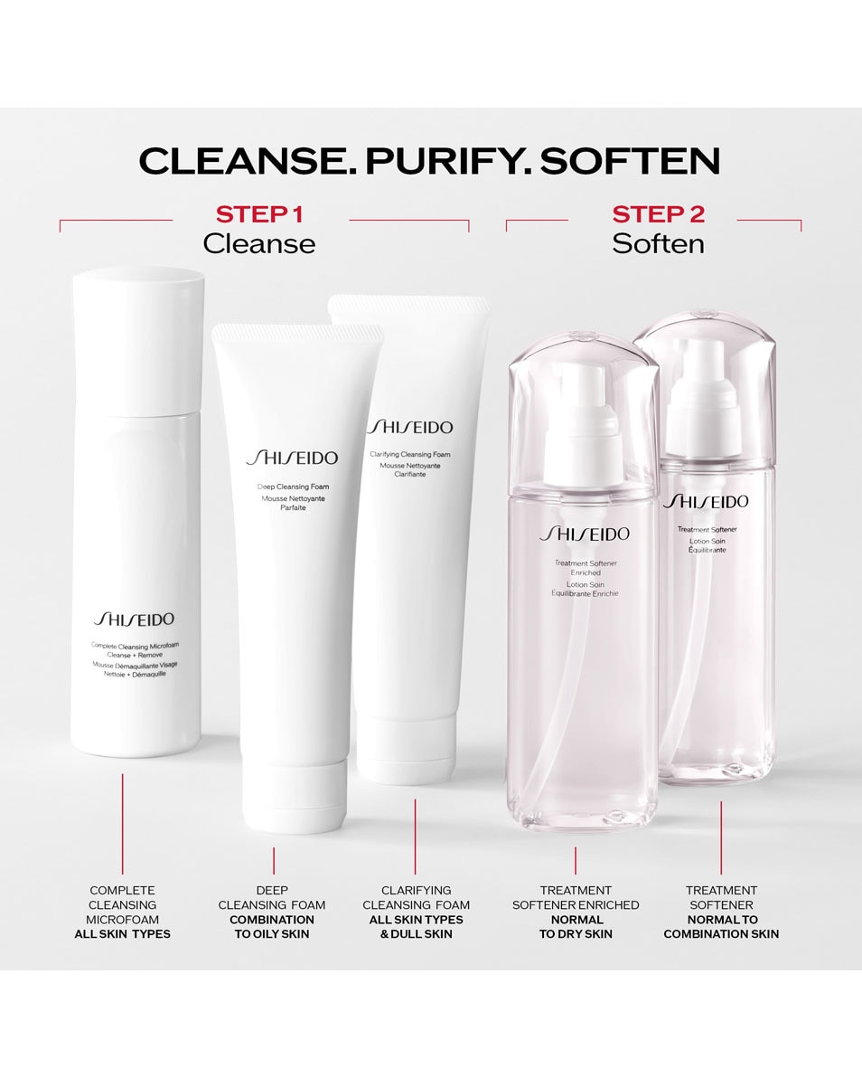 SHISEIDO Daily Essentials Mousse Démaquillante Visage 180 ML 5