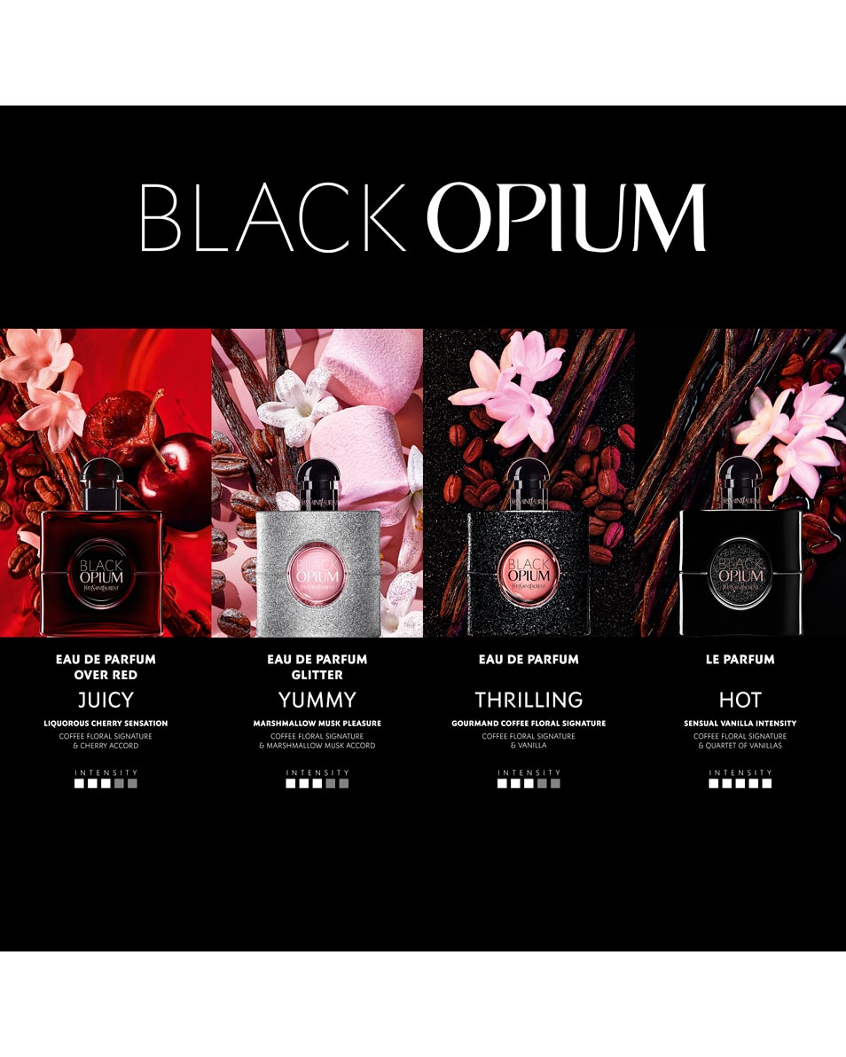 YVES SAINT LAURENT BLACK OPIUM EAU DE PARFUM 50 ML 5