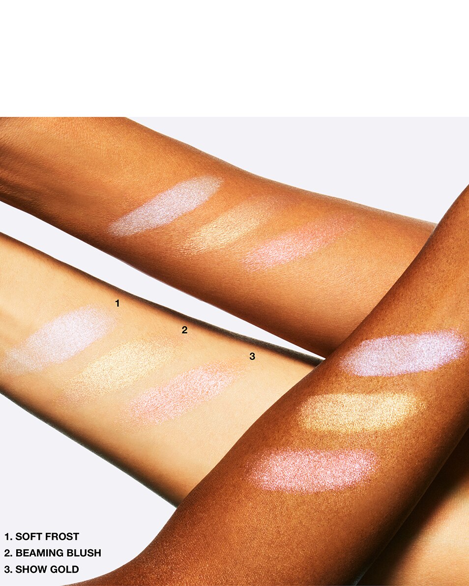 M.A.C EXTRA DIMENSION SKINFINISH HIGHLIGHTER POUDRE DE FINITION - HIGHLIGHTER - LONGUE TENUE 10H Beaming Blush 5