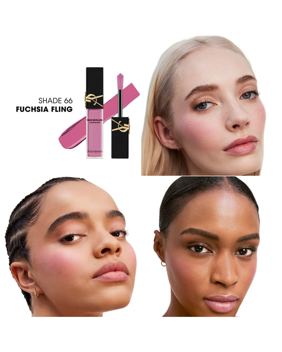 YVES SAINT LAURENT Make Me Blush Blush Liquide Fuschia Fling 6
