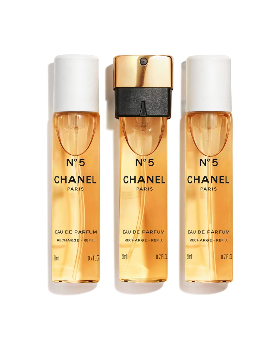 CHANEL N°5 EAU DE PARFUM VAPORISATEUR DE SAC RECHARGE 3 ST