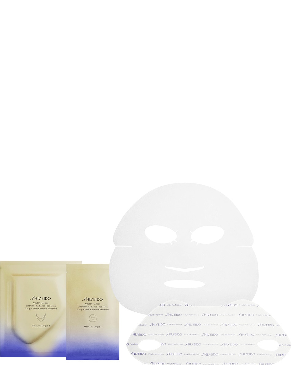 SHISEIDO VITAL PERFECTION Masque Eclat Contours Redéfinis 6 ST