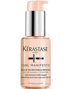 HUILE NOURRISSANTE MULTI-USAGES POUR CHEVEUX BOUCLÉS ET FRISÉS ET POUR LE CUIR CHEVELU HUILE NOURRISSANTE MULTI-USAGES POUR CHEVEUX BOUCLÉS ET FRISÉS ET POUR LE CUIR CHEVELU