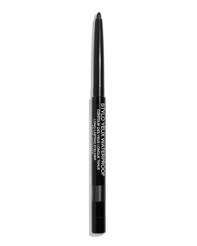 CHANEL STYLO YEUX WATERPROOF CONTOUR DES YEUX LONGUE TENUE Super Black