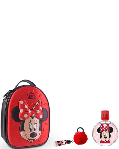 DISNEY DISNEY C&S MINNIE MOUSE SET: EAU DE TOILETTE + BRILLANT À LÈVRES + SAC À DOS 3 ST