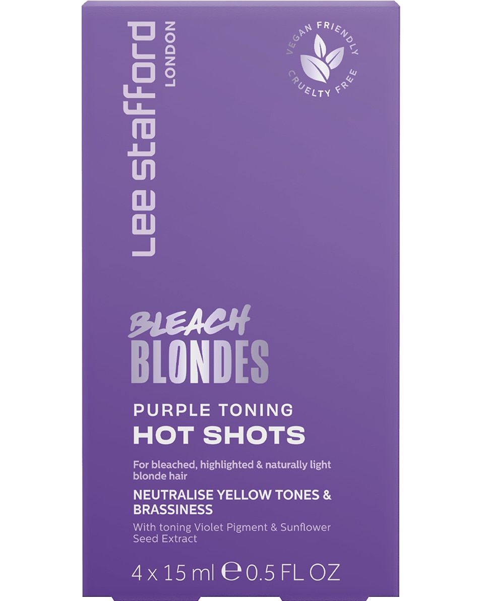 LEE STAFFORD BLEACH BLONDES PURPLE TONING HOT SHOTS 4 ST