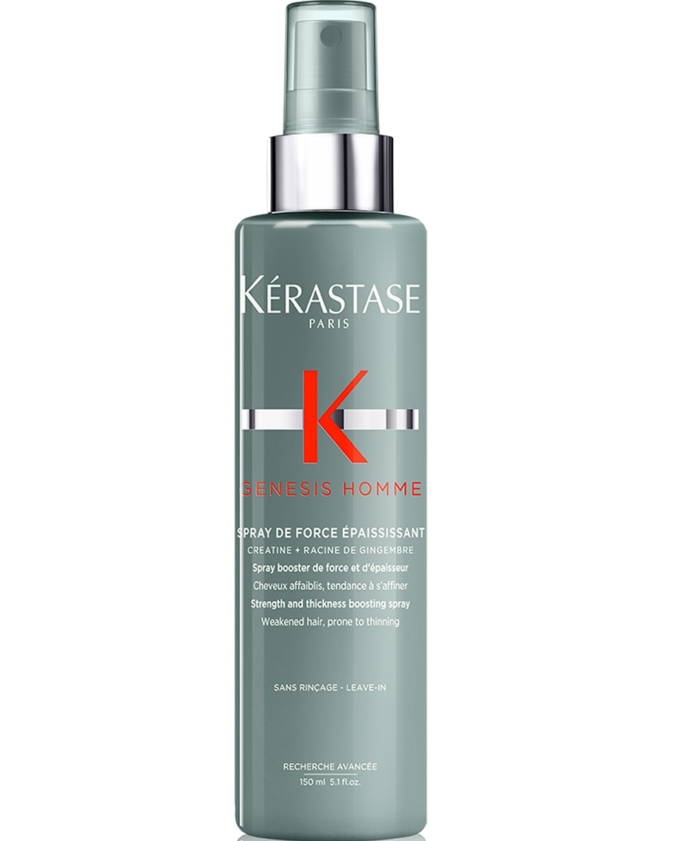 KÉRASTASE GENESIS HOMME - SPRAY DE FORCE ÉPAISSISSANT SPRAY DE FORCE ÉPAISSISSANT, ANTI-CHUTE CAPILLAIRE 150 ML