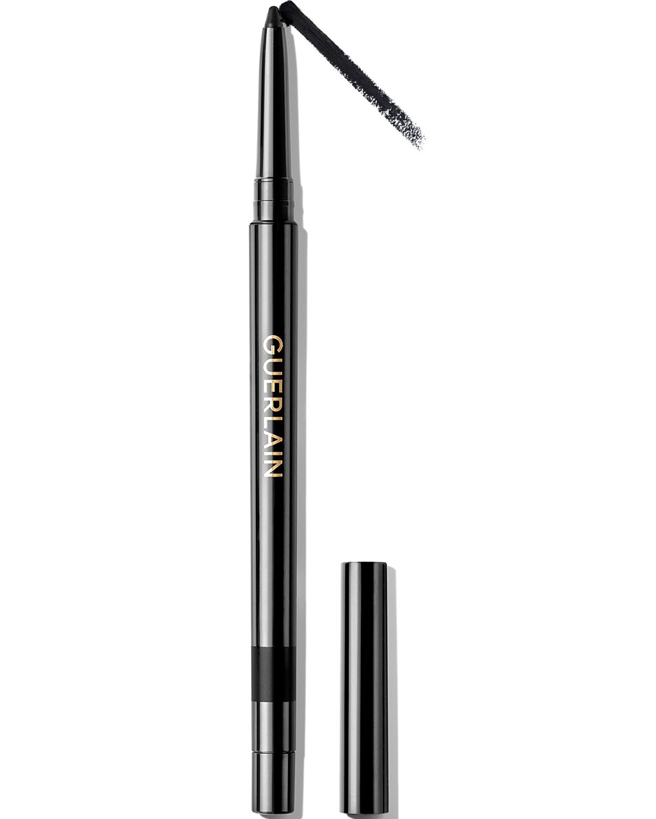 GUERLAIN The Eye Pencil Couleur intense, longue tenue et waterproof 01 Black Ebony