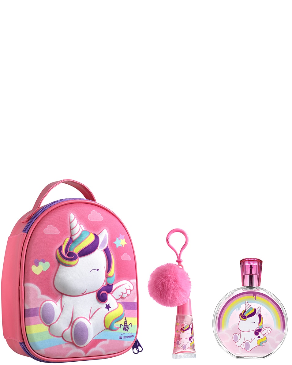 DISNEY Disney Eau my Unicorn Zip Case 3D + Eau de toilette 100 ml + Lipgloss 3 ST