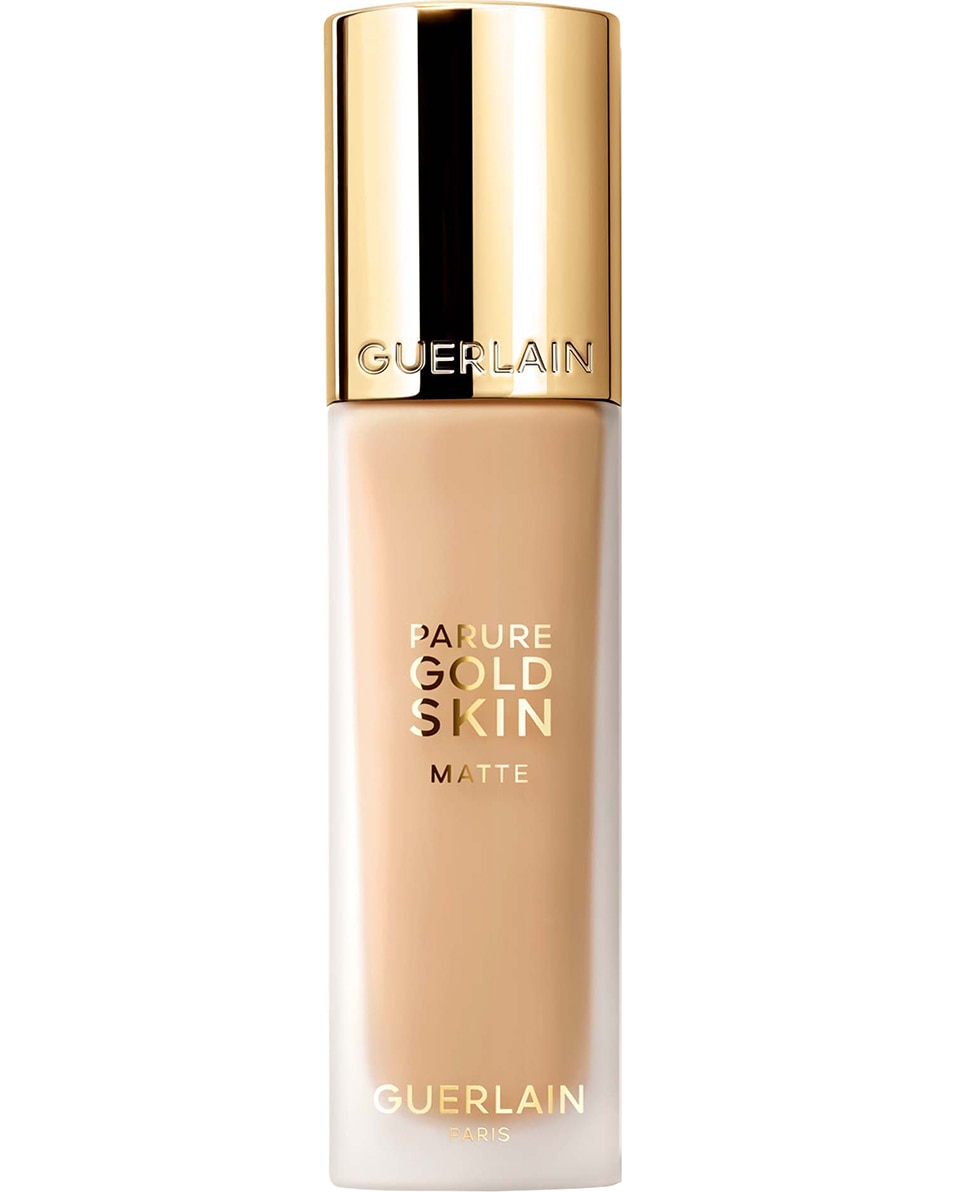 GUERLAIN PARURE GOLD SKIN MATTE FOND DE TEINT - HAUTE PERFECTION SANS TRANSFERT - SOIN & TENUE 24H 3W WARM / DORÉ
