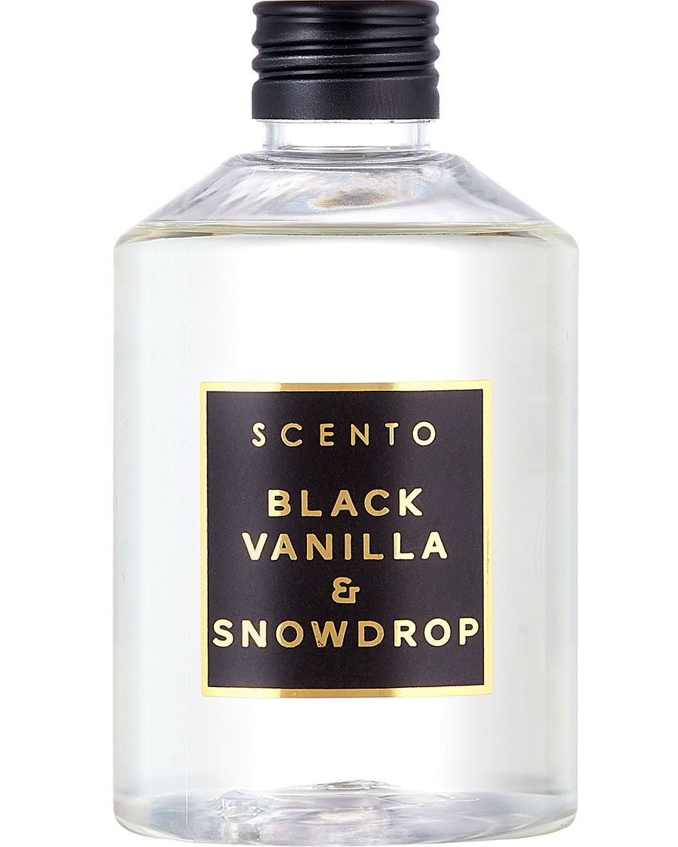 SCENTO BLACK VANILLA & SNOWDROP RECHARGE PARFUM D'AMBIANCE 200 ML