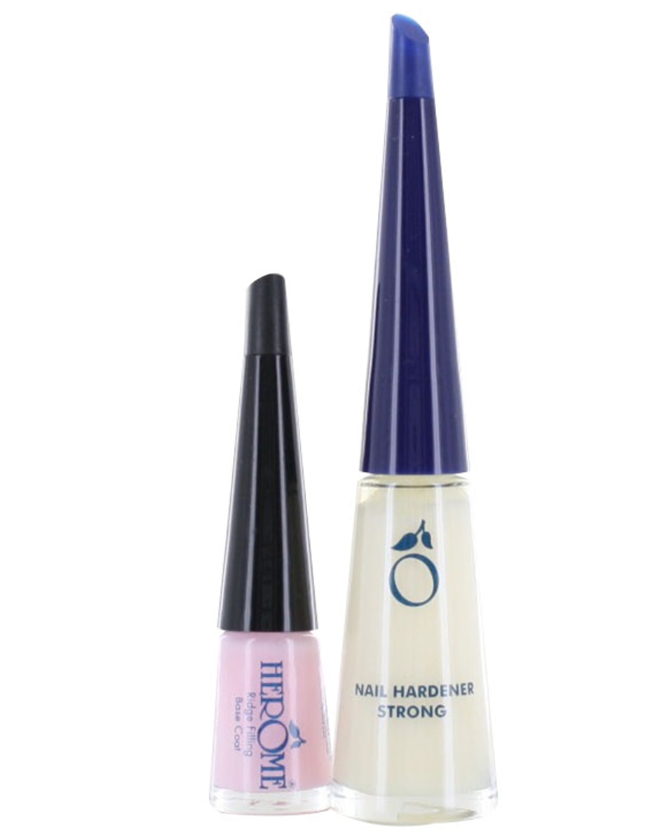 HERÔME NAIL CARE DURCISSEUR FORT + CADEAU BASE COAT 2 ST
