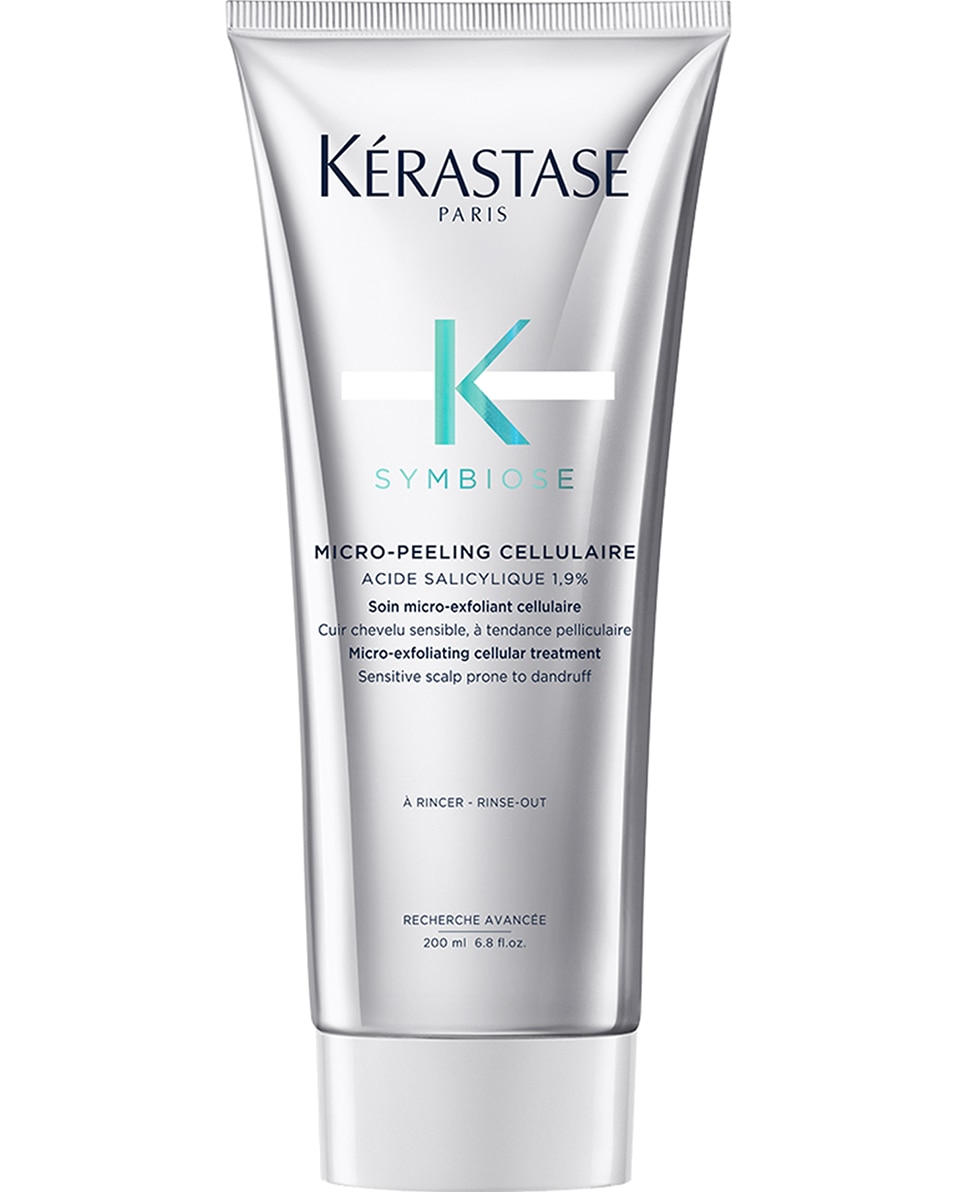 KÉRASTASE SYMBIOSE MICRO-PEELING CELLULAIRE Soin Pré-shampooing Micro-exfoliant Anti-Pelliculaire 200 ML
