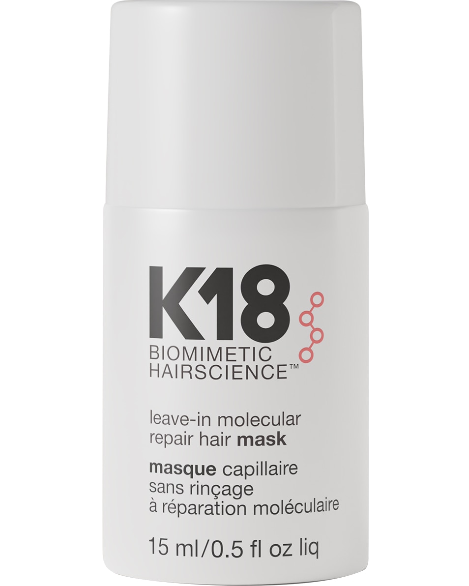 K18 LEAVE-IN MOLECULAR REPAIR MASQUE CAPILLAIRE SANS RINÇAGE À RÉPARATION MOLÉCULAIRE 15 ML