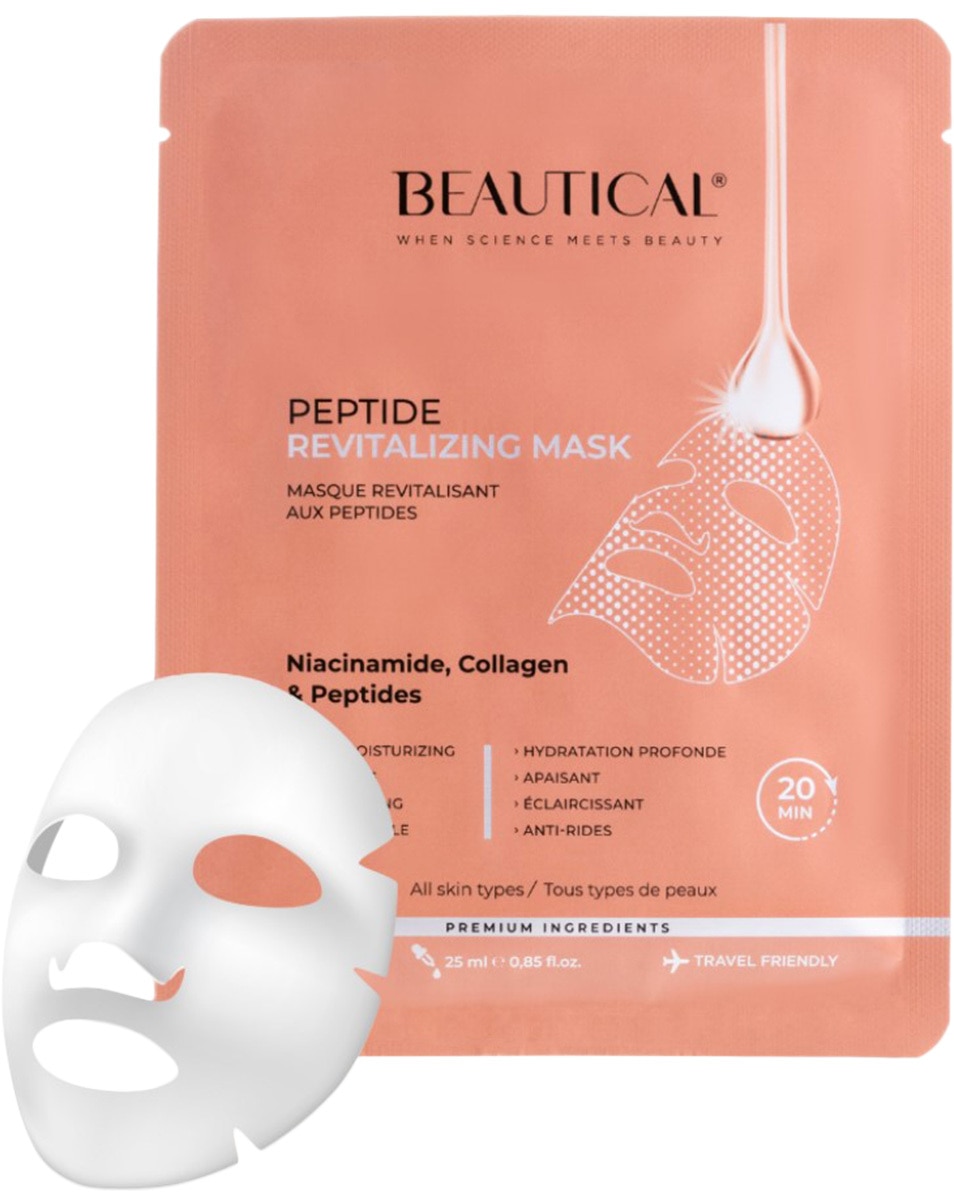 BEAUTICAL PEPTIDE REVITALIZING MASK MASQUE REVITALISANT AUX PEPTIDES 1 ST