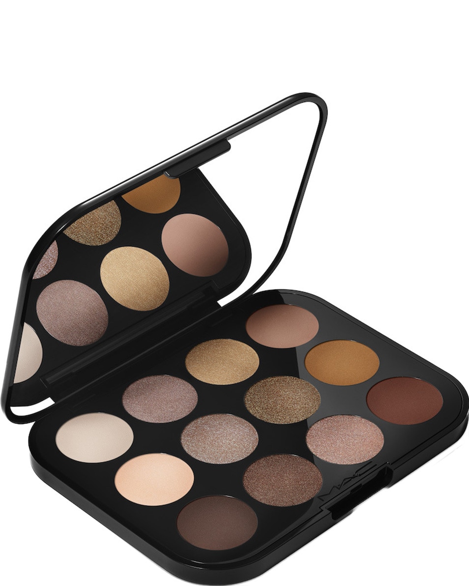 M.A.C CONNECT IN COLOUR EYE SHADOW PALETTE PALETTE FARDS À PAUPIÈRES – FINIS DIFFÉRENTS UNFILTERED NUDES