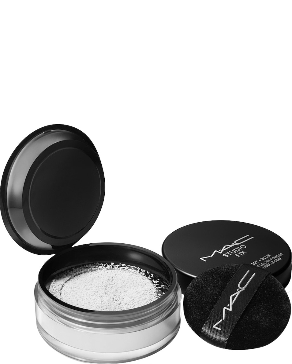 M.A.C STUDIO FIX PRO SET + BLUR WEIGHTLESS LOOSE POWDER POUDRE FIXANTE – LÉGÈRE & FINI MAT CRYSTAL