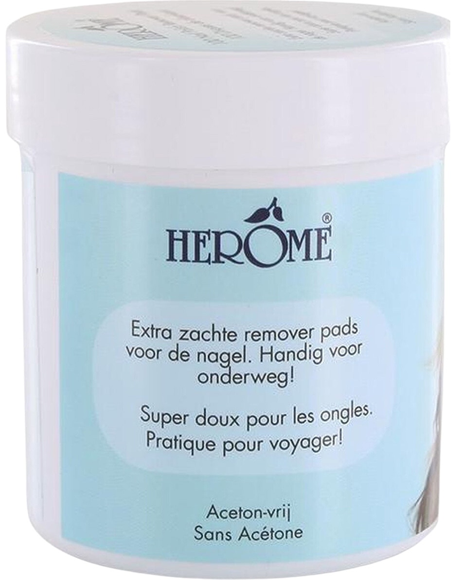HERÔME NAIL CARE CARING NAIL POLISH REMOVER PADS 100 ST
