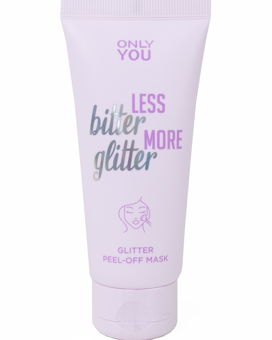 ONLY YOU FACE MASK LESS BITTER MORE GLITTER - MASQUE PEEL-OFF PAILLETE 50 ML