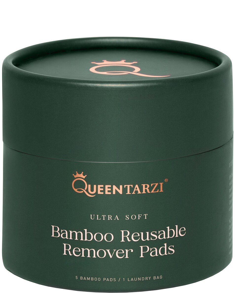 QUEEN TARZI REMOVER PADS Bamboo Reusable Remover Pads 5 ST