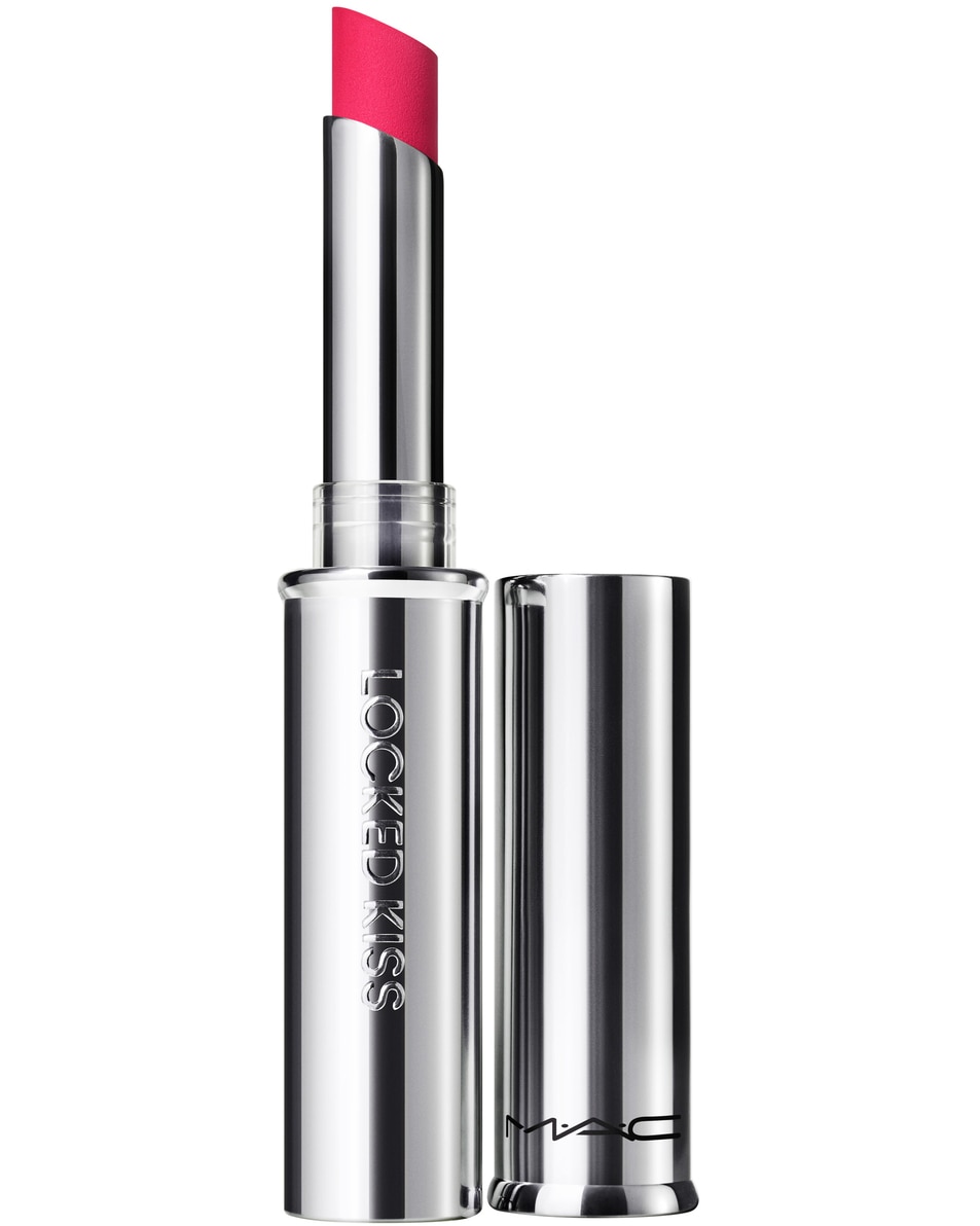 M.A.C LOCKED KISS LIPSTICK ROUGE À LÈVRES LIQUIDE MAT - COUVRANCE TOTAL TABOO