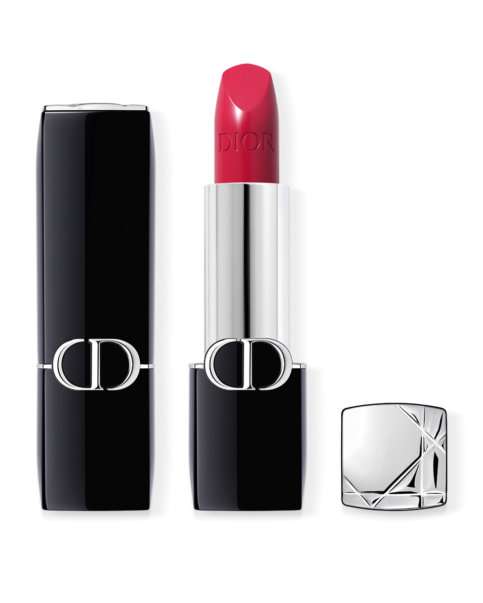 DIOR Rouge Dior Rouge à lèvres - confort et longue tenue SATIN - 766 ROSE HARPERS