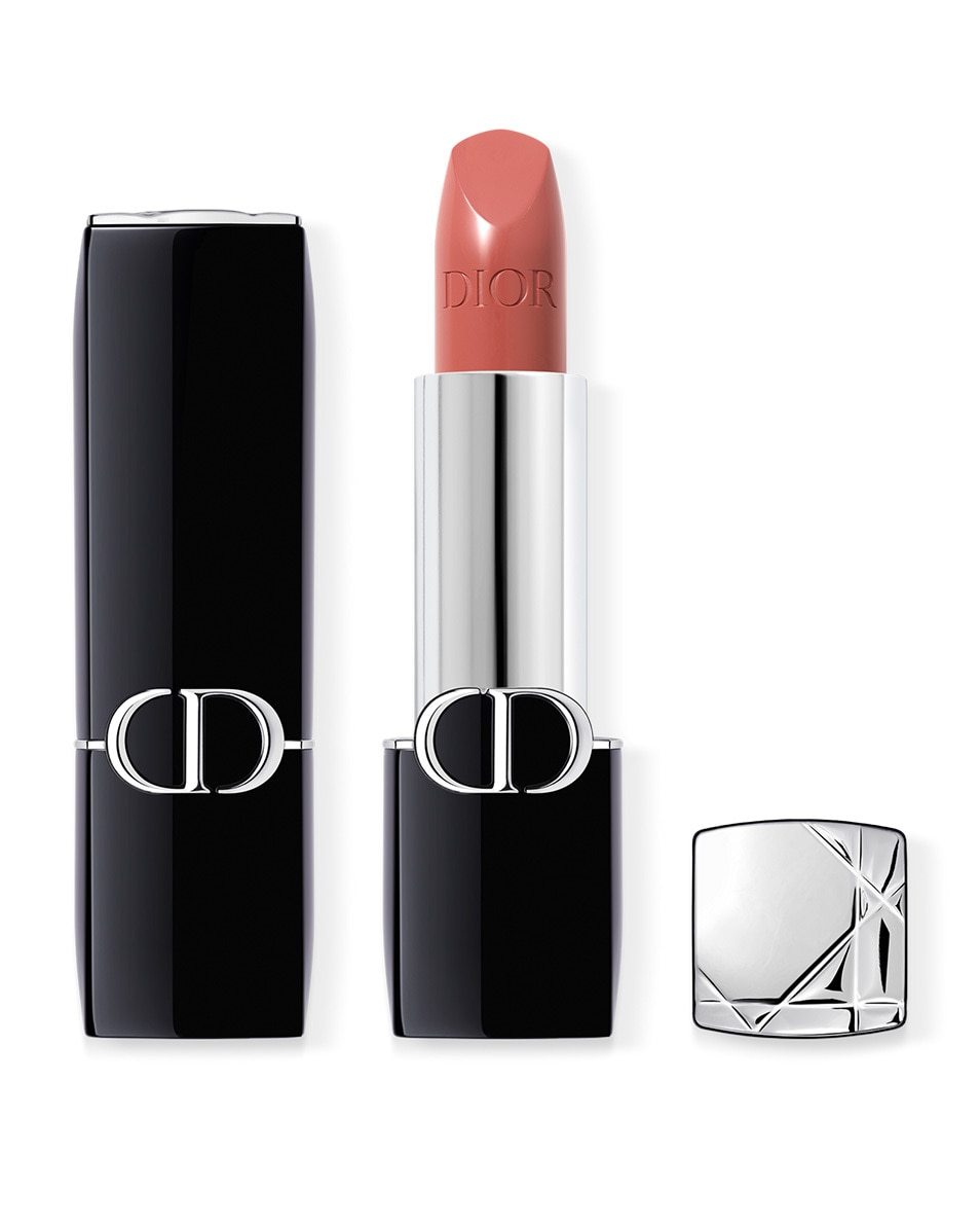 DIOR Rouge Dior Rouge à lèvres - confort et longue tenue SATIN - 100 NUDE LOOK