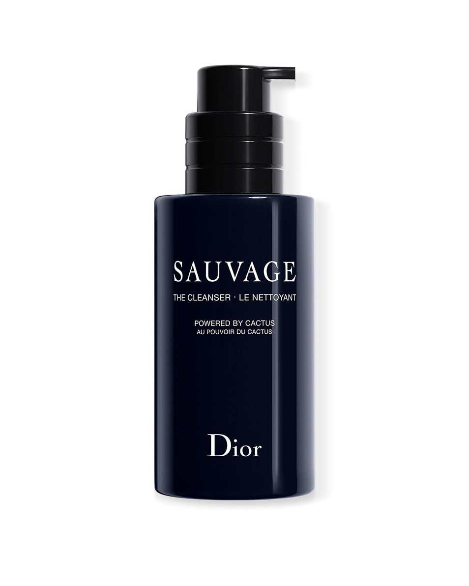 DIOR Sauvage The Cleanser Nettoyant visage - charbon noir et cactus - purifiant et non desséchant 125 ML
