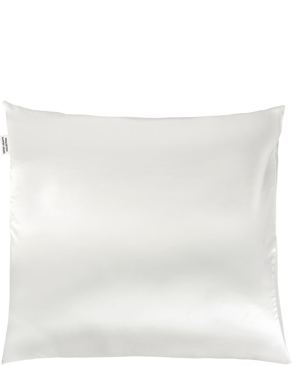 SATIN BEAUTY COLLECTION SATIN BEAUTY COLLECTION TAIE D'OREILLER EN SATIN White