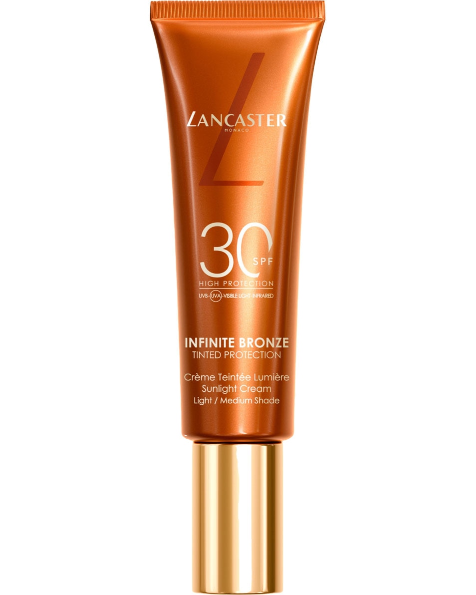 LANCASTER Infinite Bronze Crème Solaire Protectrice Teintée SPF 30 Claire/Moyenne 50 ML