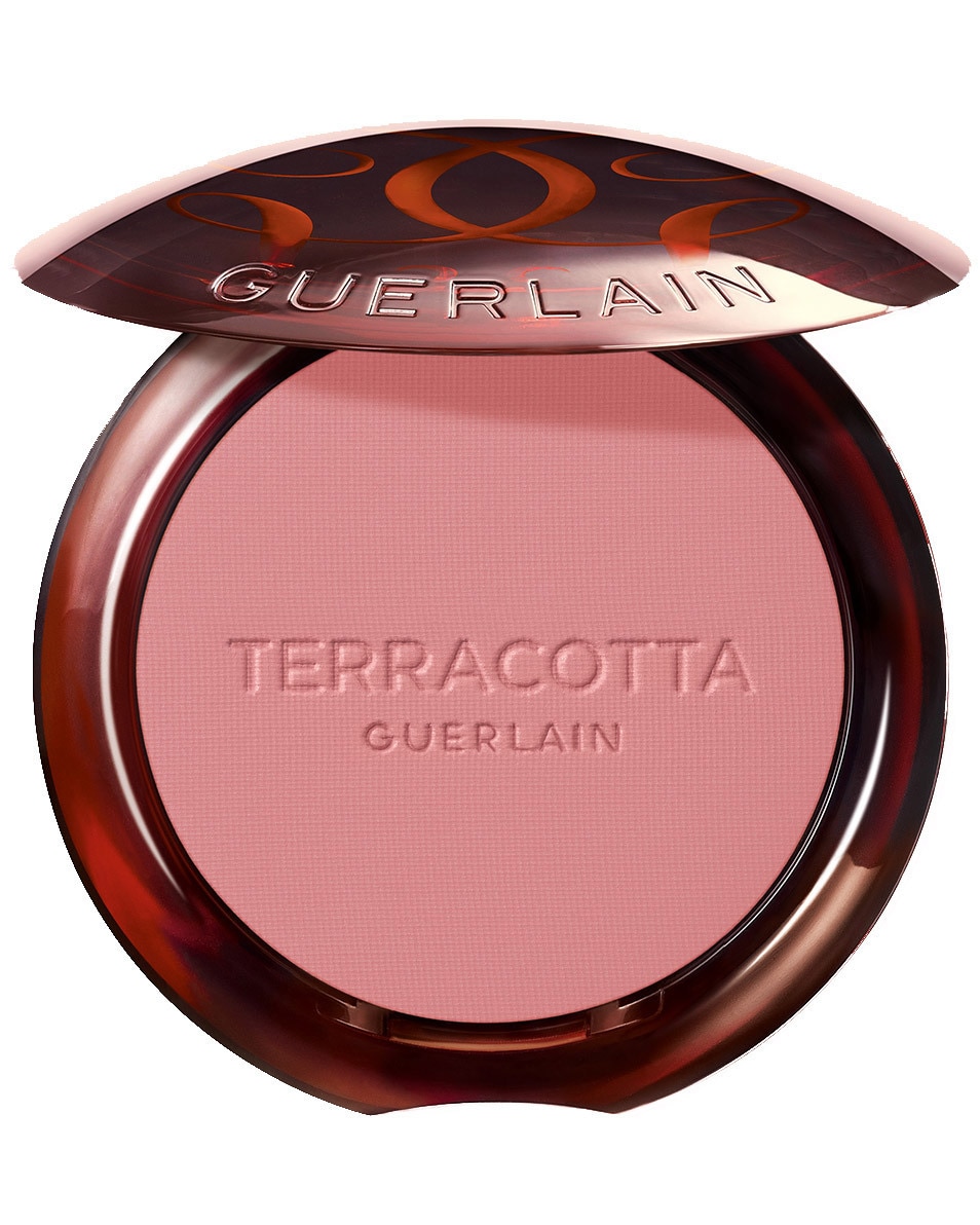 GUERLAIN Terracotta Blush Le fard à joues effet bonne mine , 90% d’ingrédients d’origine naturelle 01 Rose Clair
