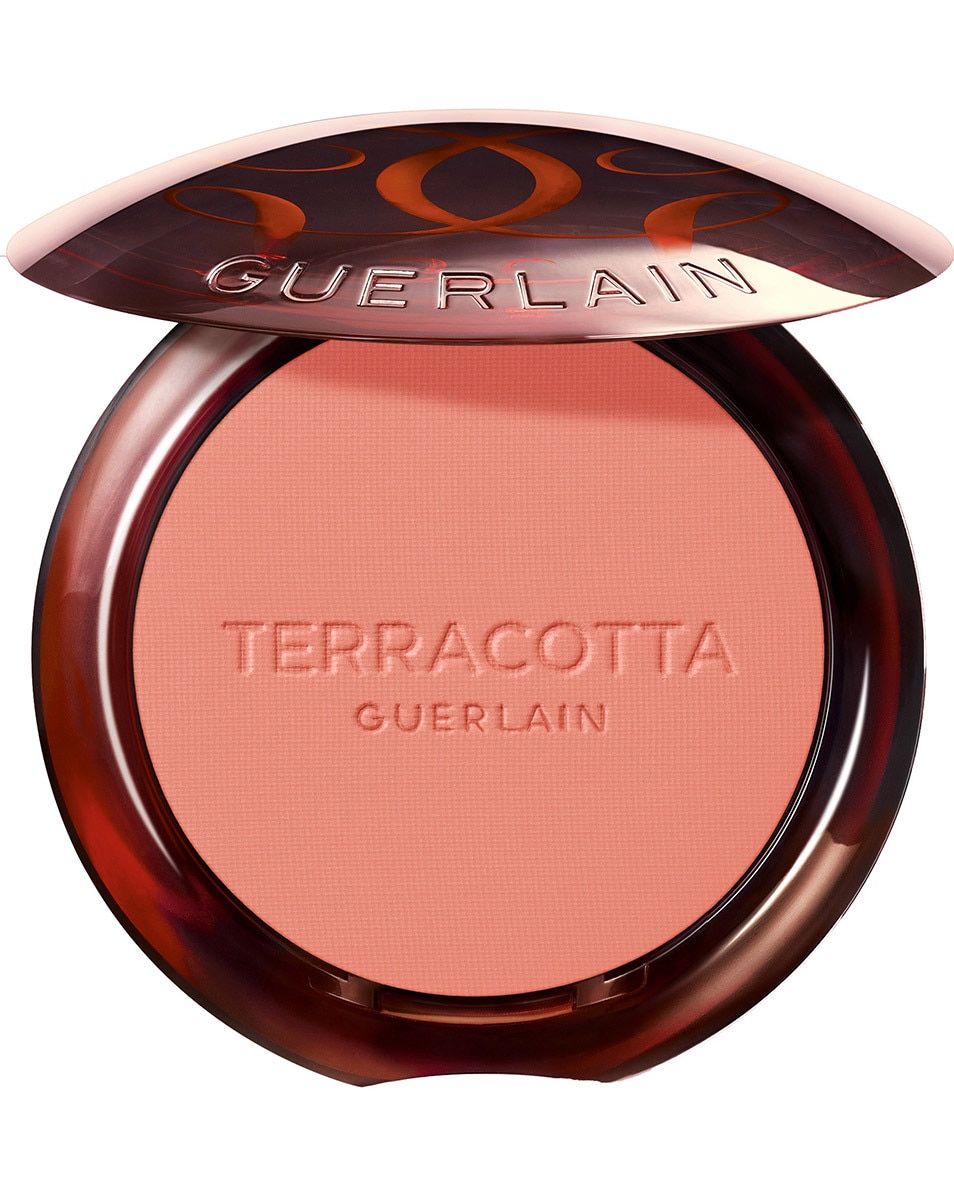 GUERLAIN Terracotta Blush Le fard à joues effet bonne mine , 90% d’ingrédients d’origine naturelle 02 Corail Clair