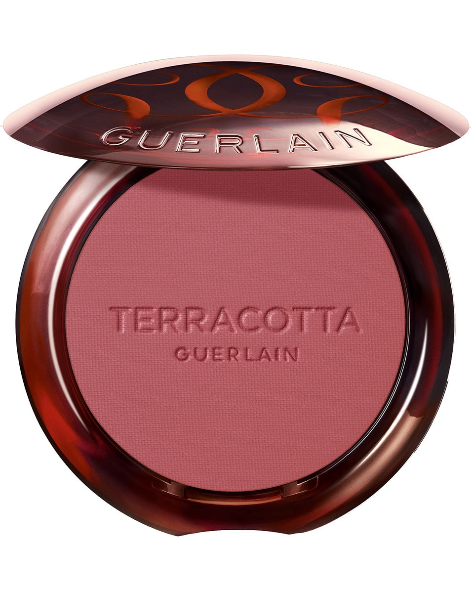 GUERLAIN Terracotta Blush Le fard à joues effet bonne mine , 90% d’ingrédients d’origine naturelle 03 Nude Foncé