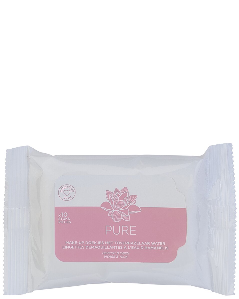 ICI PARIS XL PURE Lingettes démaquillantes à l'eau d’hamamélis 10 ST